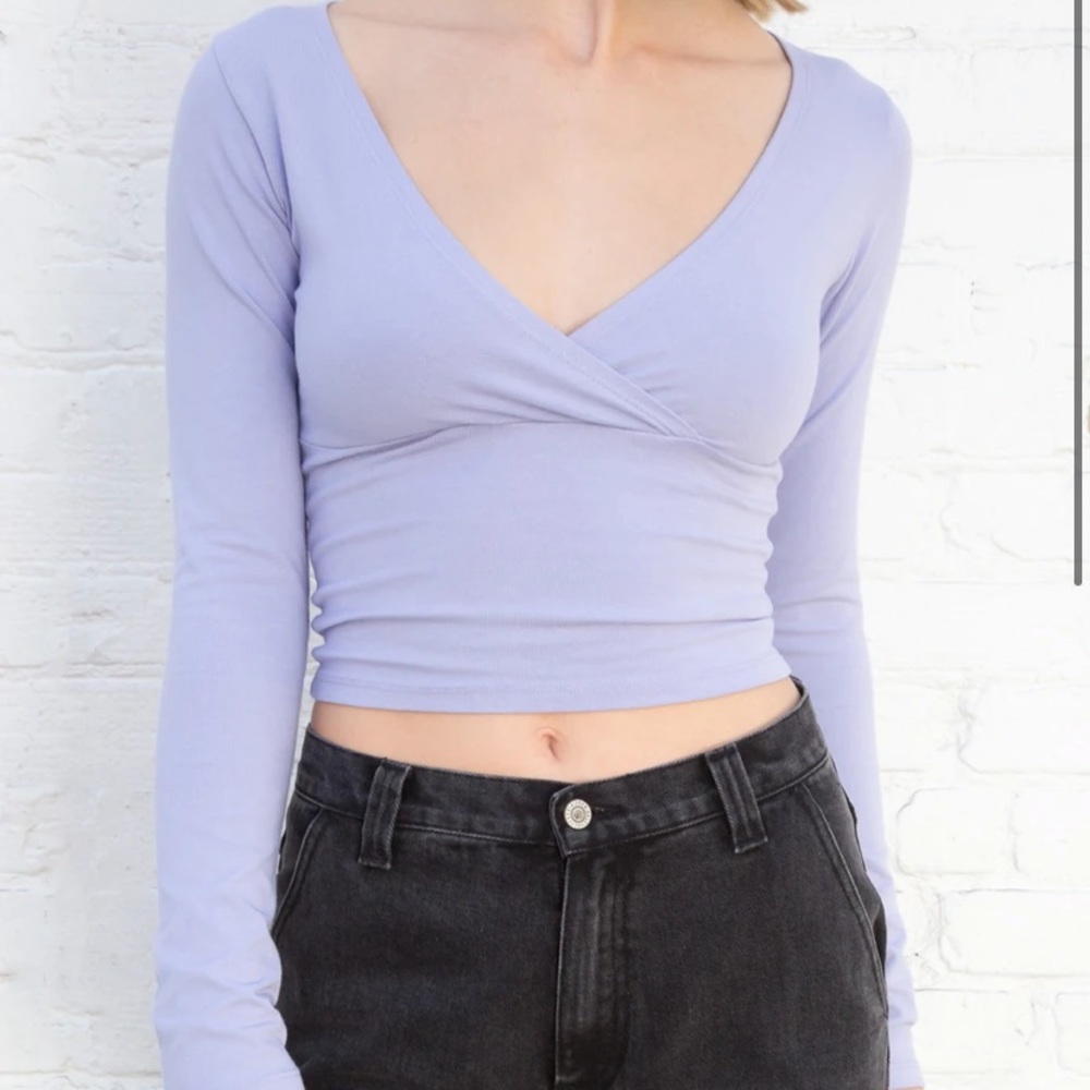 Brandy Melville Cropped Long Sleeve